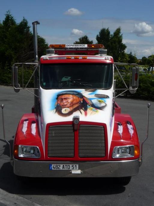 camion décoré